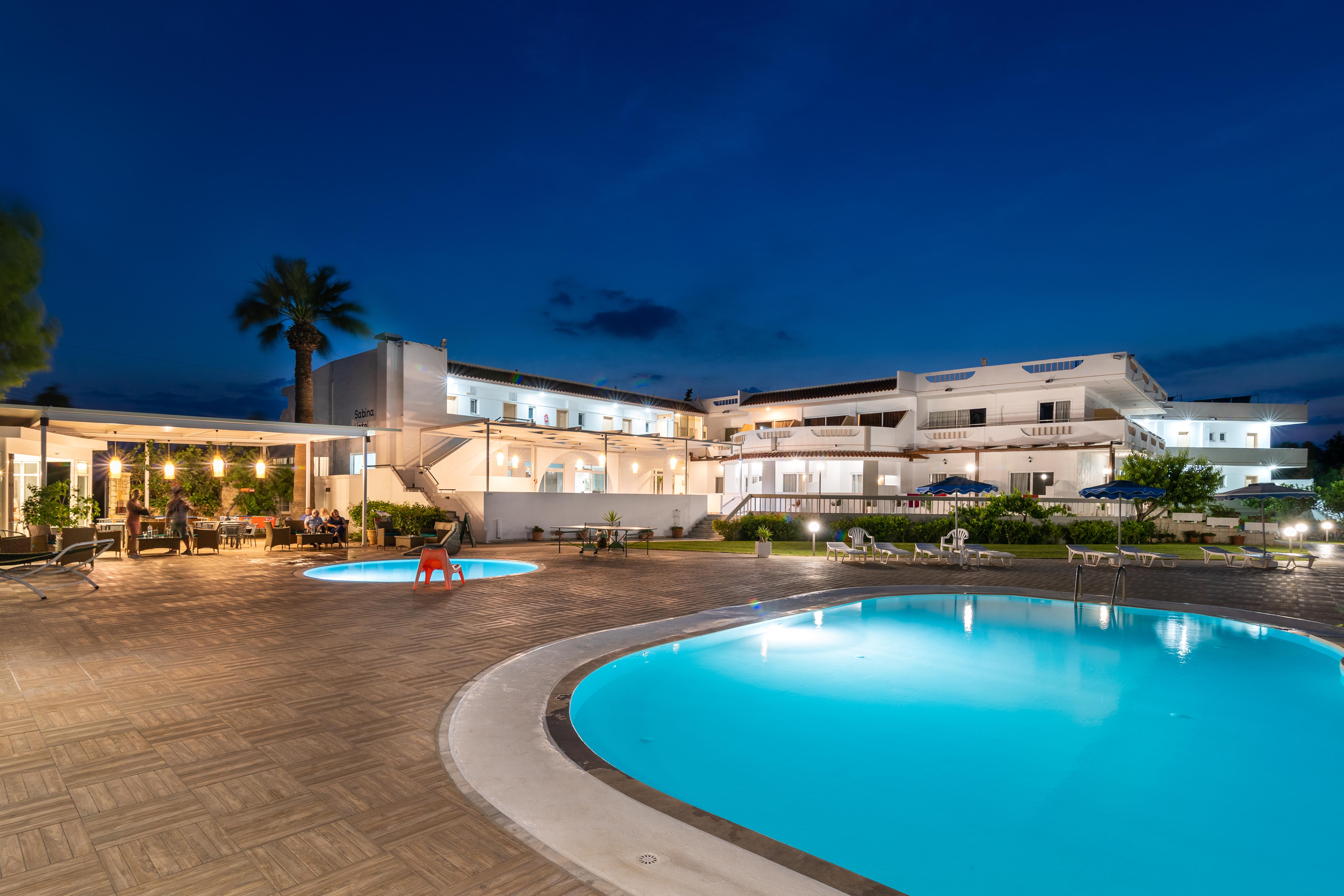 Sabina Hotel Theológos Екстериор снимка